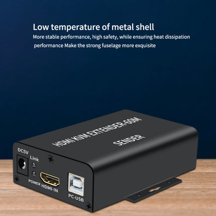 BW-HKE60A HDMI 60m KVM With USB Extender Support POE Single-End Power Supply With US Plug, BW-HKE60A