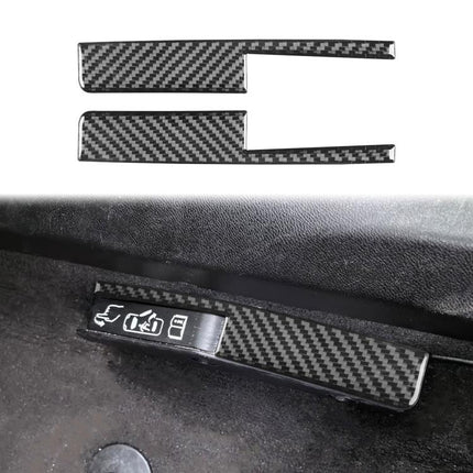 For Chevrolet Corvette C8 2pcs /Set Car Door Lock Switch Sticker