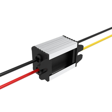JIELAITE LK1253 15W Aluminum Alloy Intelligent Protection Waterproof Car Power Converter, 12V to 3V/3A, 12V to 3.3V/3A, 12V to 3.7V/3A, 12V to 4.2V/3A, 12V to 5V/3A, 12V to 6V/3A, 12V to 7.5V/3A, 12V to 9V/2A