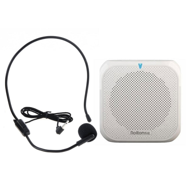 Rolton K400 Mini-Audiolautsprecher, Megaphon, Sprachverstärker, unterstützt FM-Radio, TF, MP3, K400