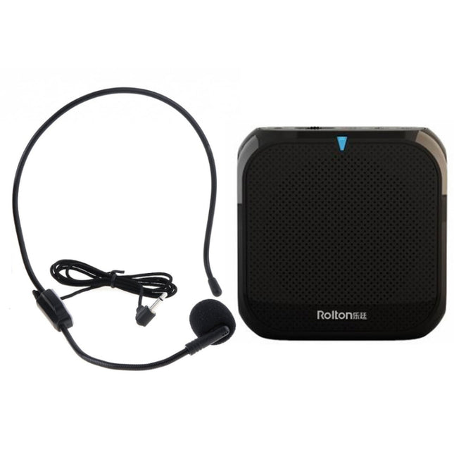 Rolton K400 Mini altavoz de audio Megáfono Amplificador de voz Compatible con radio FM TF MP3, K400