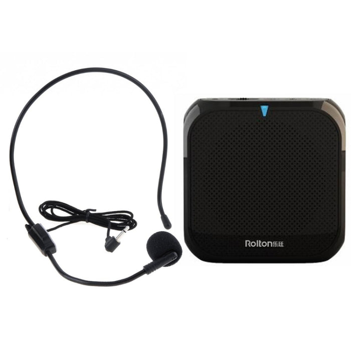 Rolton K400 Mini-Audiolautsprecher, Megaphon, Sprachverstärker, unterstützt FM-Radio, TF, MP3, K400