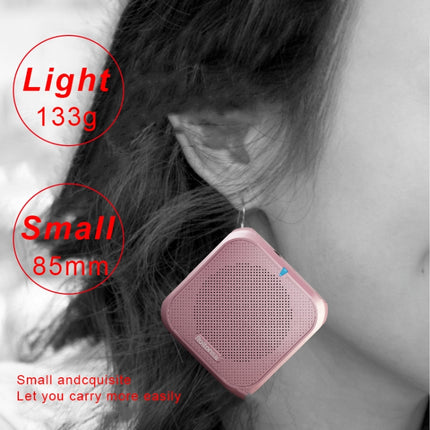 Rolton K400 Mini altavoz de audio Megáfono Amplificador de voz Compatible con radio FM TF MP3, K400