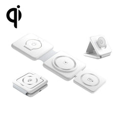 HQ-UD14 Folding 3 In 1 Wireless Charger For iPhone Series/QI Mobile & Apple Watch & AirPods, HQ-UD14