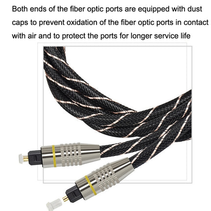 EMK HB/A6.0 SPDIF Interface Digital High-Definition Audio Optical Fiber Cable, Length:, 1m, 1.5m, 2m, 3m, 5m, 10m, 15m