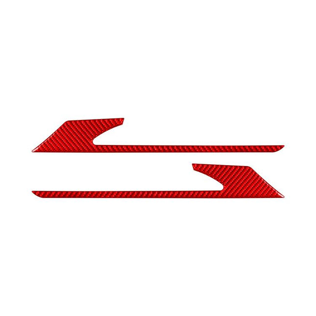For 2019-2024 BMW 8 Series G14 Left and Right Drive 2pcs /Set Rear Fog Light Eyebrow Sticker
