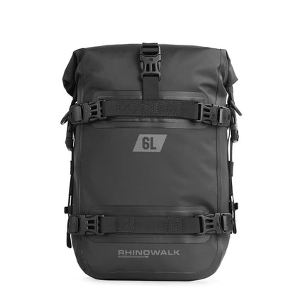 Rhinowalk MT2206 6L Waterproof Motorcycle Bumper Bag Outdoor Riding Bag, 6L(Black), 6L(Green)