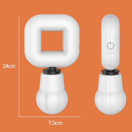 TS201 Square Muscle Relaxation Wireless Fascia Gun Mini Adjustable Portable Massager