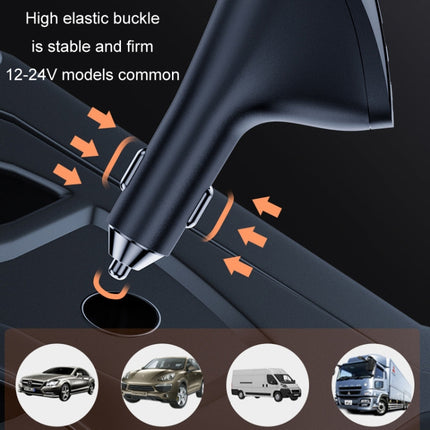 Car Charger Multifunctional Digital Display QC Charging Cigarette Lighter Adapter, AAC Dual USB, CCA Dual PD