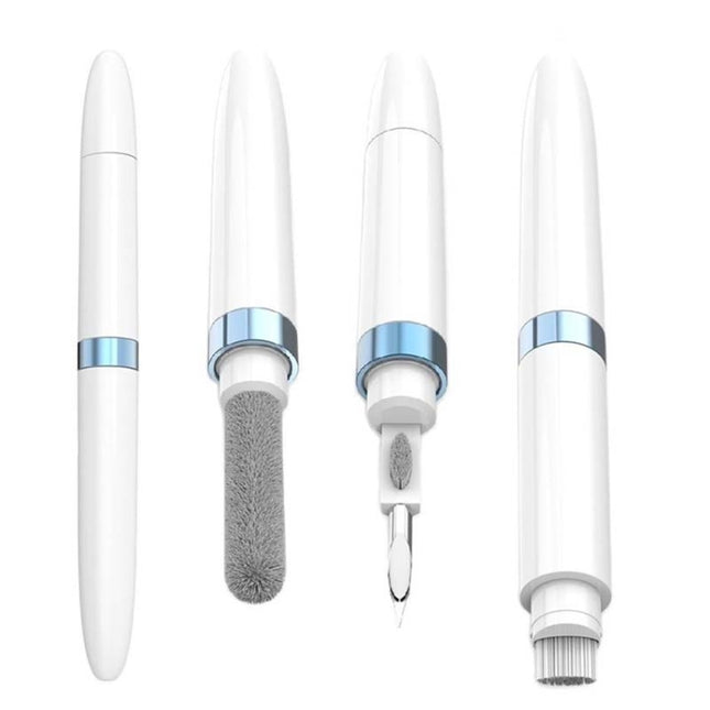 Bolígrafo limpiador de auriculares Cepillo limpiador de auriculares Herramienta de limpieza de teclado de computadora, estilo 2