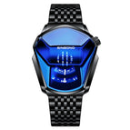 Steel Belt Black Stee Blue Face / Black Stee Blue Face