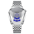 Steel Belt White Steel White Face / White Steel White Face