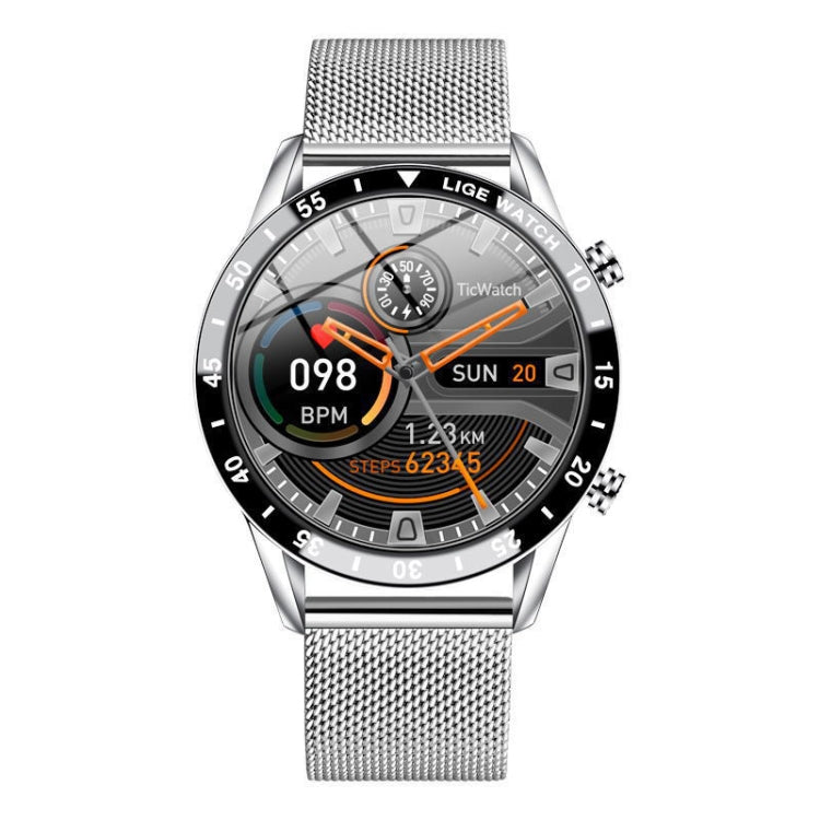 LIGE 0175 Bluetooth Step Perseverance Detection Smart Watch, Style: