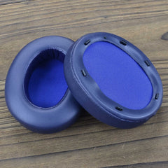 For Sony WH-XB910N XB910N 2pcs Headset Earmuffs Sponge Cover, For Sony WH-XB910N (Black), For Sony WH-XB910N (Blue)