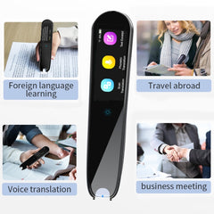 X2 International Version Multilingual Translation Pen Offline Learning Scanning Pen 112 Languages, X2 Black