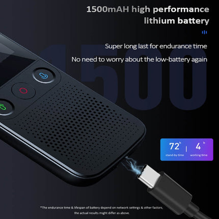 T10Pro Wifi Artificial Intelligence Photo / Recording Translating Machine Supports 138 Languages