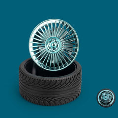 KD195 Electroplating Modification Small Fan Retro Wheel Fan, KD195 Red, KD195 Blue, KD195 Green, KD195 Gold