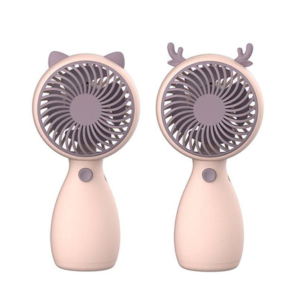 2pcs MLS6035 USB Mini Charging With Lanyard Small Fan, Style Random Delivery, MLS6035 Yellow, MLS6035 Green, MLS6035 Pink