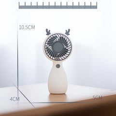 2pcs MLS6035 USB Mini Charging With Lanyard Small Fan, Style Random Delivery, MLS6035 Pink, MLS6035 Yellow, MLS6035 Green, MLS6035 White