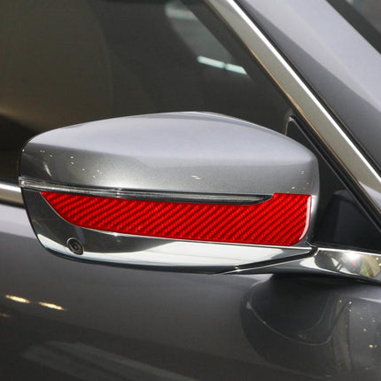 For 2019-2024 BMW 8 Series G14 2pcs /Set Right-hand Drive Rearview Mirror Anti-scratch Strip Stickers, Right-hand Drive