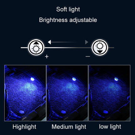 Car Modification Wireless Colorful Remote Control Atmosphere Light, 1 Light +1 RC, 2 Lights +1 RC, 4 Lights +1 RC, 8 Lights +1 RC