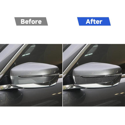 For 2019-2024 BMW 8 Series G14 2pcs /Set Left-hand Drive Rearview Mirror Anti-scratch Strip Stickers, Left-hand Drive