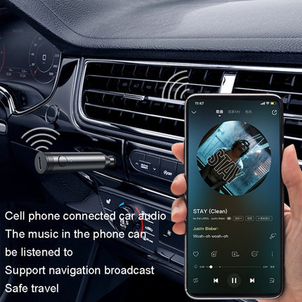 M416 Car Bluetooth Receiver Player Audio Receiver Adapter AUX Converter, M416 Rose Red, M416 Silver, M416 Black, M416 Gold, M416 Royal Blue, M416 Dark Violet