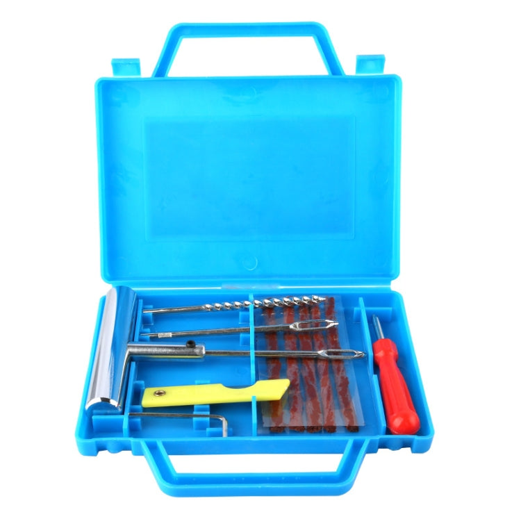 11pcs/set Car Vacuum Tire Repair Tools Tire Repair Needle Rubber Strip Tool Set, 11pcs/set
