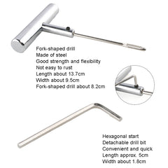 11pcs/set Car Vacuum Tire Repair Tools Tire Repair Needle Rubber Strip Tool Set, 11pcs/set
