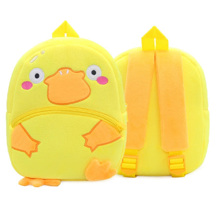 Zoo Series Plush Backpack Cute Children School Bag Shoulder Bag, Butterfly, Red Monkey, Penguin, Black Cat, White Cat, Mouth Dinosaur, Purple Unicorn, Platypus Yellow, Platypus Blue, Scarberry, Hedgehog, Lamb, Alpaca, Orangutan, Crocodile, Shaggy Dog  ...