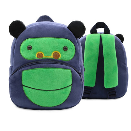 Zoo Series Plush Backpack Cute Children School Bag Shoulder Bag, Butterfly, Red Monkey, Penguin, Black Cat, White Cat, Mouth Dinosaur, Purple Unicorn, Platypus Yellow, Platypus Blue, Scarberry, Hedgehog, Lamb, Alpaca, Orangutan, Crocodile, Shaggy Dog  ...
