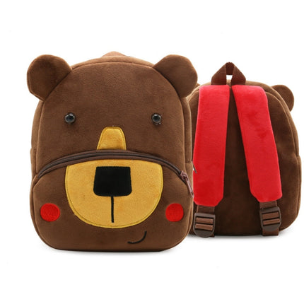 Zoo Series Plush Backpack Cute Children School Bag Shoulder Bag, Butterfly, Red Monkey, Penguin, Black Cat, White Cat, Mouth Dinosaur, Purple Unicorn, Platypus Yellow, Platypus Blue, Scarberry, Hedgehog, Lamb, Alpaca, Orangutan, Crocodile, Shaggy Dog  ...