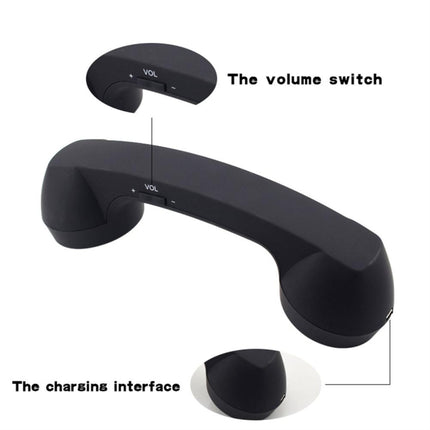 Bluetooth Wireless Connection Retro Microphone External Mobile Phone Handset, Bluetooth Black, Bluetooth White, Bluetooth Sky Blue, Bluetooth Yellow, Bluetooth Red, Bluetooth Pink