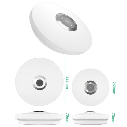 Remote Control Bluetooth LED Ceiling Lamp RGB Music Rhythm Color Changing Lamp, 26cm, 33cm