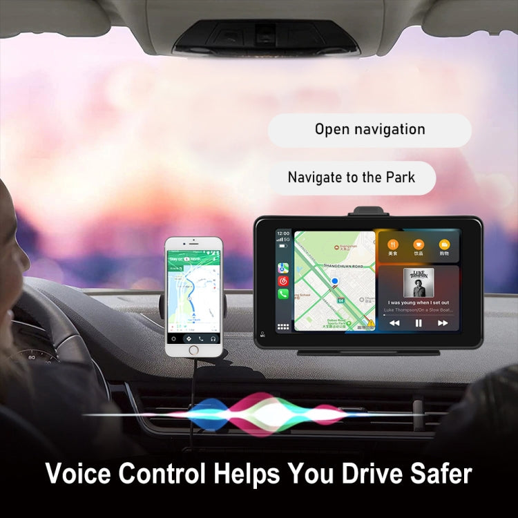 A3135 7 Inches HD Wired Smart Screen With Wireless CarPlay + Android Auto + Android