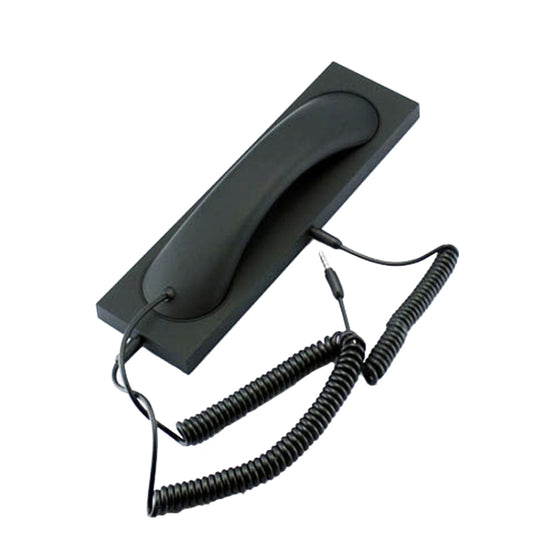 3.5mm Universal Office Mobile Phone Retro External Headset Mobile Phone Handset, 3.5mm Wired Black, 3.5mm Wired White