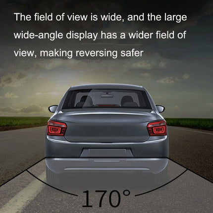 R0003 LED Fill Light External Reversing Video Camera HD Night Vision CCD Car Camera