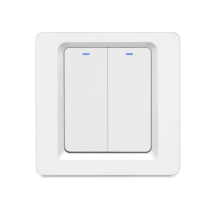 Tuya ZigBee Smart Single-fire Zero-fire Sharing Switch Phone Control Voice Panel EU Plug, Spec: