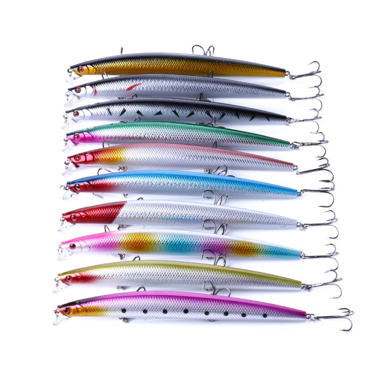 HENGJIA MI101 18cm 26g Long-distance Casting Sea Fishing Fake Lures Minnow Baits, MI101 (6), MI101 (8), MI101 (9), MI101 (10), MI101 (5), MI101 (1), MI101 (2), MI101 (3), MI101 (10 Colors)