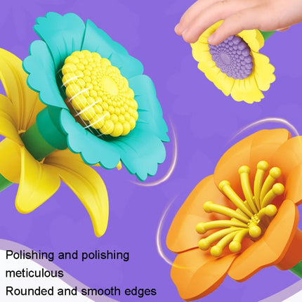 Children Intellectual Development DIY Assembly Flower Arrangement Toys, 54pcs/set, 90pcs/set, 144pcs/set, 224pcs/set, 272pcs/set