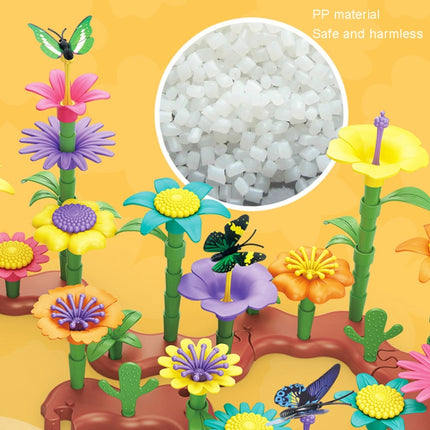 Children Intellectual Development DIY Assembly Flower Arrangement Toys, 54pcs/set, 90pcs/set, 144pcs/set, 224pcs/set, 272pcs/set