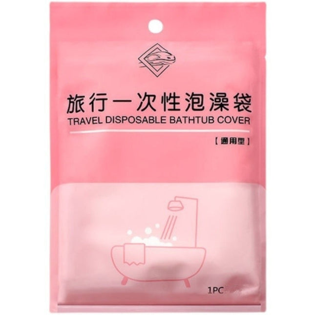 1pack Disposable Bath Bag Thickened Bath Tub Wood Barrel SPA Plastic Bag Film