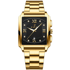 BINBOND B4143 Rectangular Outdoor Men Waterproof Quartz Watches