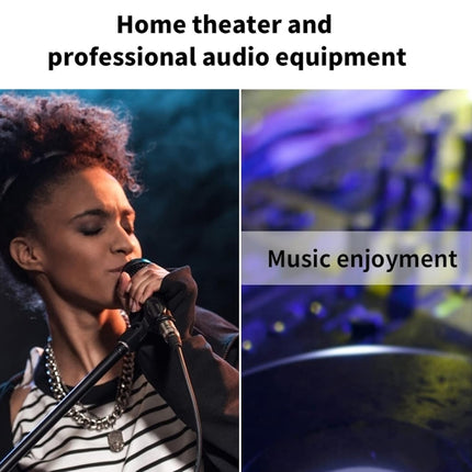 XLR Female To 2RCA Male Plug Stereo Audio Cable, Length:, 0.5m, 1m, 1.5m, 2m, 3m, 5m, 8m, 10m