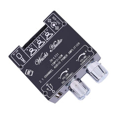 Mini Bluetooth 5.1 Receiving Audio Module With Power Amplifier Digital D Stereo Dual Channel, ZK-LT21, ZK-152, ZK-152T, ZK-302, ZK-302T