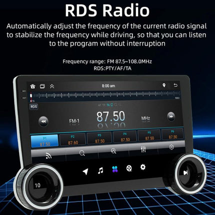 10.1 inch IPS Display + 2.5D Touch Screen Bluetooth FM Radio Car Navigation Machine