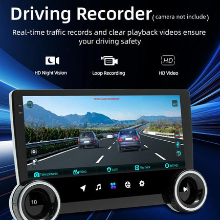 10.1 inch IPS Display + 2.5D Touch Screen Bluetooth FM Radio Car Navigation Machine