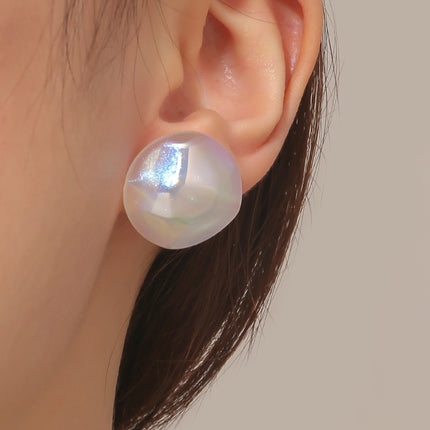 Stud Earrings Jewelry, E2208-1 White Pearl, E2208-2 Pink Pearl, E2208-3 Gray Pearl, E2209-23 Red Pearl, E2209-3 Symphony Shaped Semicircle, E2209-4 Symphony Glossy Semicircle, E2209-5 Symphony Diamond, E2209-6 Symphony Sliced Heart, E2209-7 Symphony St...