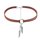 N211-12 Leaf Neck Chain
