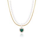 N2209-5 Double-layer Green Love